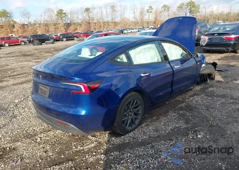 2024 Tesla Model 3 Long Range Dual Motor All-Wheel Drive/Rear-Wheel Drive from USA, damaged, VIN 5YJ3E1EA1RF862597